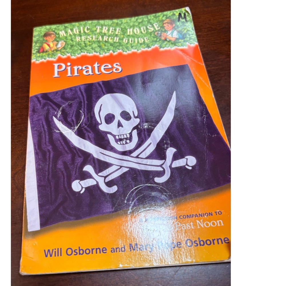 Magic Tree House Pirates Research Guide Kids OS Orange Good Nonfiction Paperback